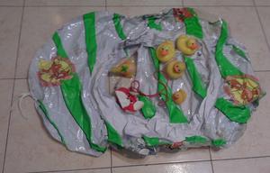 FLOTA FLOTA INFLABLE 80 X 50 CMS CON PATOS DE GOMA