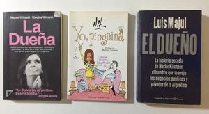 Libros La Dueña - El Dueño - Yo Pinguina.