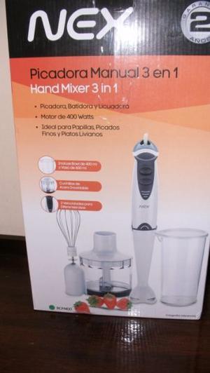 MIXER MANUAL 3 EN 1 NUEVO.