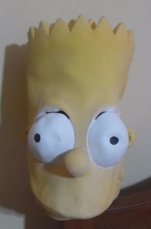 Máscara Látex Bart Simpson