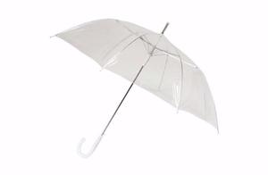 Paraguas transparente. 92cm desplegado