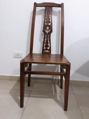 Vendo juego de mesa y 5 sillas!