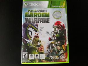 Vendo juego de xbox 360 original plantas vs zombies garden