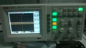 osciloscopio digital 100mhz - display color utdce