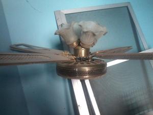 ventilador de techo con lampara usado anda excelente