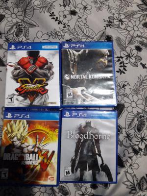 Cambio juegos ps4