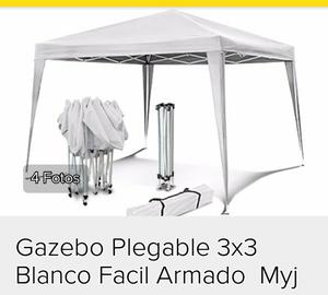 GAZEBOS PLEGABLES ARMADO AUTOMATICO DE 3X3