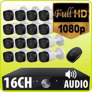 Kit Seguridad Dvr Full Hd p  Camaras Ext +audio M3k