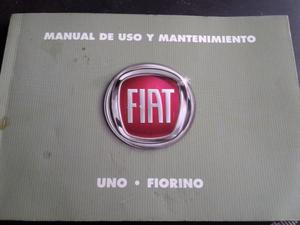 Manual de Fiorino -ORIGINAL SIN USO $ 500