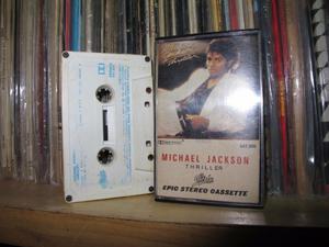 Michael Jackson ‎- Thriller - Cassette ARG