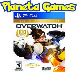 Overwatch Game of The Year Edition Playstation Ps4 Fisicos