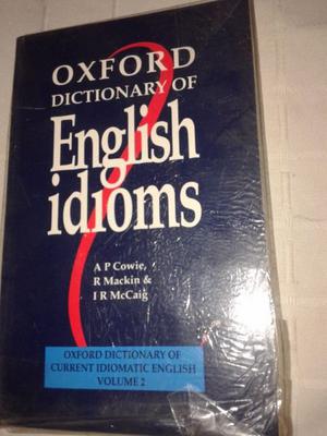 Oxford Dictionary of English Idioms - Cowie-mackin-McCaig