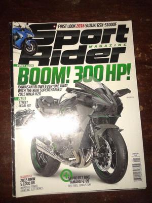 Revista.sport rider BOOM 300HP en ingles marzo