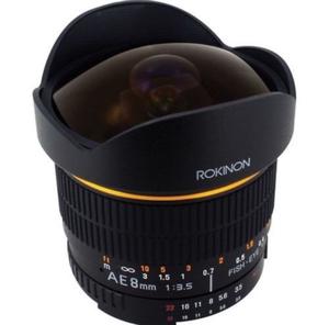 Rokinon 8mm Ultra Wide Angle 3.5 para NIKON