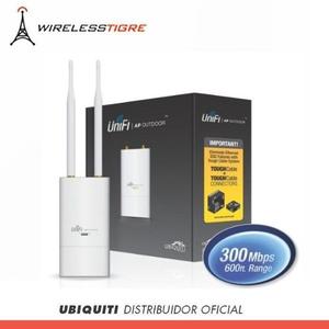Unifi Ubiquiti Ap Outdoor + 300mbps 2.4 Centralizado Ubnt!!