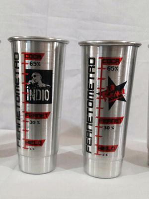 Vasos de aluminio