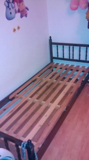 Vendo cama 1 plaza antigua