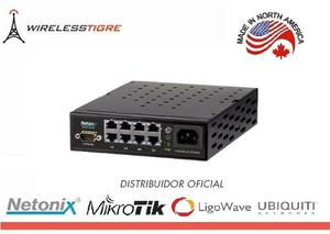 Wisp Switch Ethernet Poe Netonix Ws--ac Ubnt Mikrotik