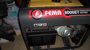 Generador FEMA 6.5 KVA.Trifa y Monofásico