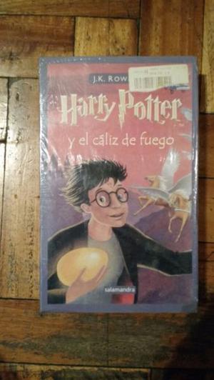 Harry Potter Y El Cáliz de Fuego 4 - J.k. Rowling - Libro