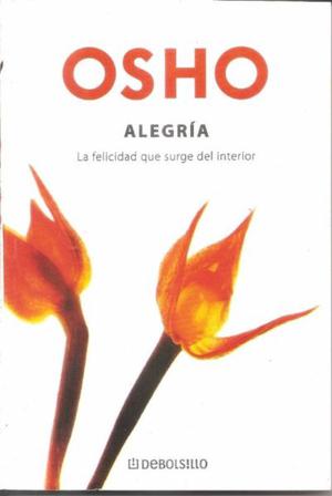 LIBRO DE OSHO ALEGRIA