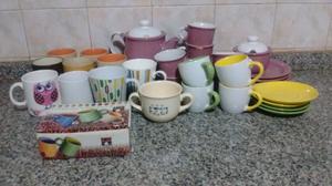 Lote de tazas