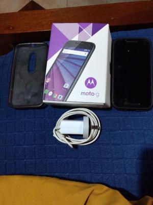 Moto G3 Impecable liberado en Caja con Funda