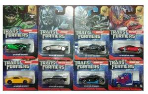 Transformers: Set De 8 Autos