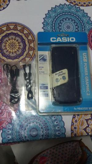 Vendo Calculadora Casio fx- GII SD $