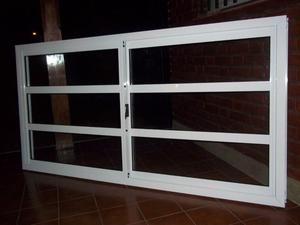 Ventana 150x110 Aluminio Blanco Vidrio Repartid Horizontal