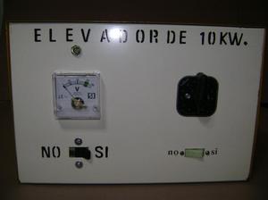 elevador de voltaje  watss manual