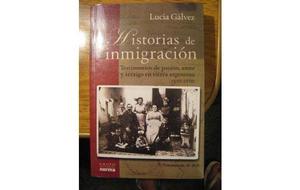 libro historias de inmigración - lucia galvez