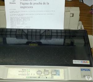 vendo impresora matriz de punto EPSON LX 300 funcionando