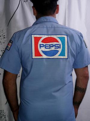 Camisa Pepsi Vintage Repartidor