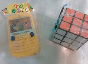 JUEGO WAter game con cubo magico