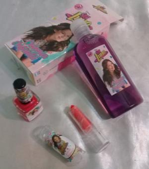 PERFUME COLONIA SOY LUNA CON LAPIZ LABIAL Y ESMALTE