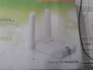 Placa tplink wifi nueva de 2 antenas 300mbps, con garantia,