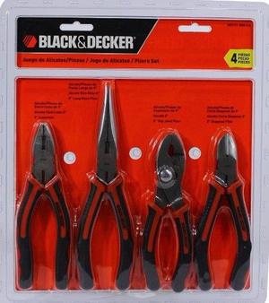 Set herramientas manuales pinzas, Black Decker nuevas en