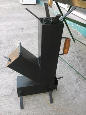 brasero Rocket para parrilla y disco de arado