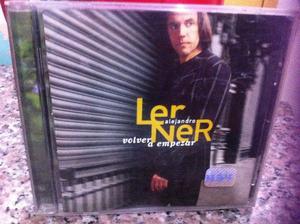 cd original Alejandro Lerner.-Volver a Empezar