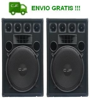 Bafle 15 C/ Woofer 15 Bocina Y 4 Tw Super Potencia 500w Cjf