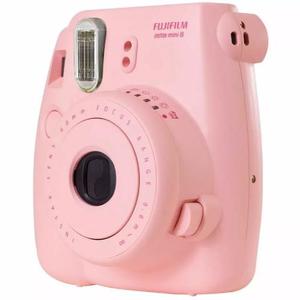 Camara Fujifilm Instax Mini 8 Tipo Polaroid Rosa+ 10 Fotos