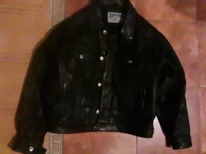 Campera de cuero para hombre