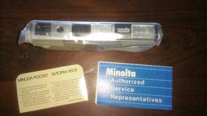 Cámara Minolta Pocket Autopak 450 E Sin Abrir *nueva*