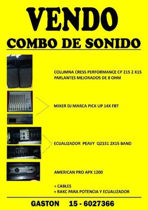 Combo de sonido