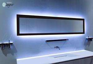 ESPEJO RECTANGULAR CON LUZ LED