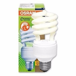 Lámpara Bajo consumo Osram Twist 11W Cálida/fría