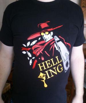 Remera Alucard Hellsing, Talle 5, Nueva sin uso