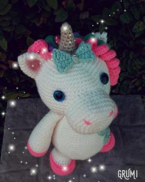 Unicornio a crochet