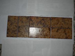 ceramicas piso cocina 15,5x8 cms.